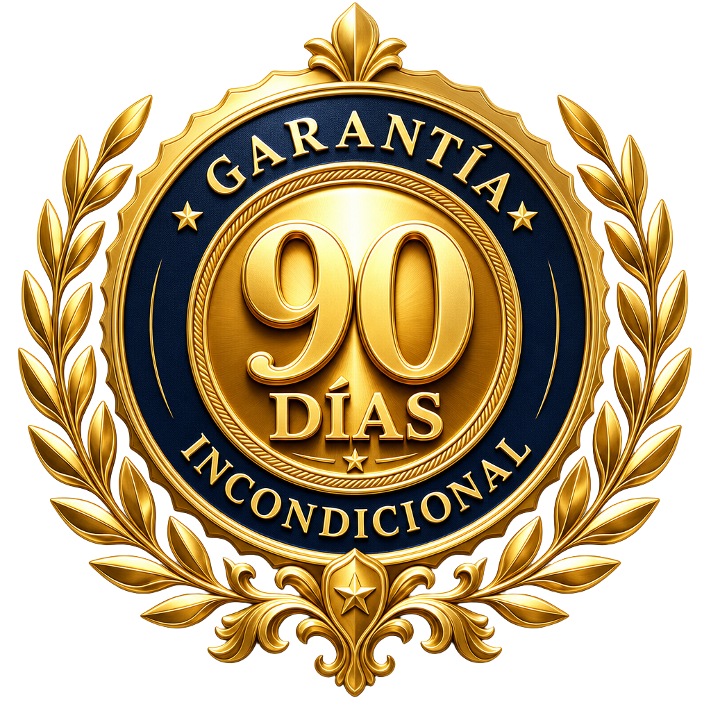 Sello de garantía 90 días incondicional
